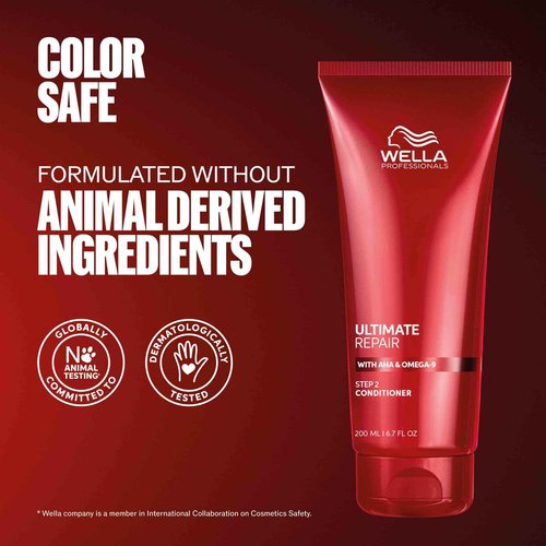 Wella Professionals ULTIMATE REPAIR Conditioner for Damaged Hair | Deeply Nourishing | Replenishes & Repairs | 16.9 Fl Oz - Packaging May Vary