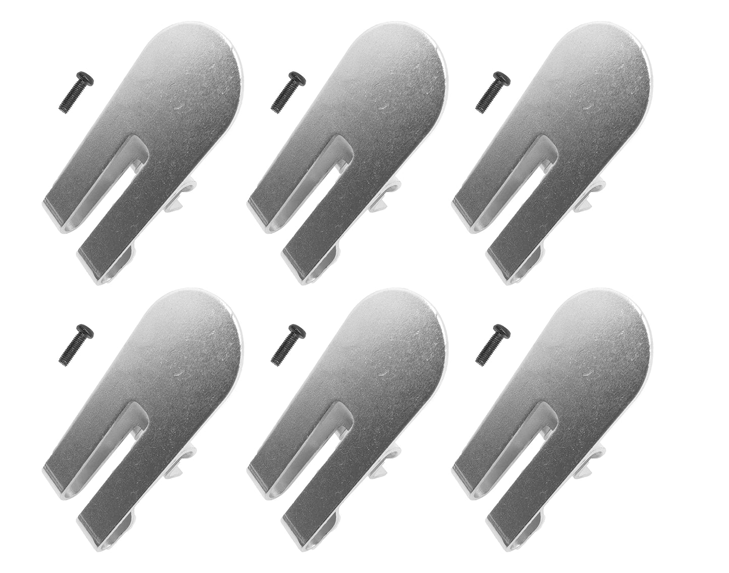 sanbaiyi 6pcs N435687 Belt Clip Hook Kit for Dewalt Drywall Screwgun Models DCH172B DCF630B DCF620B Type 1 DCF620D2 Type 1 DCF620D2-AR Type 1 DCF620D2-B2 Type 1 DCF620D2-B3 Type 1 DCF622-New
