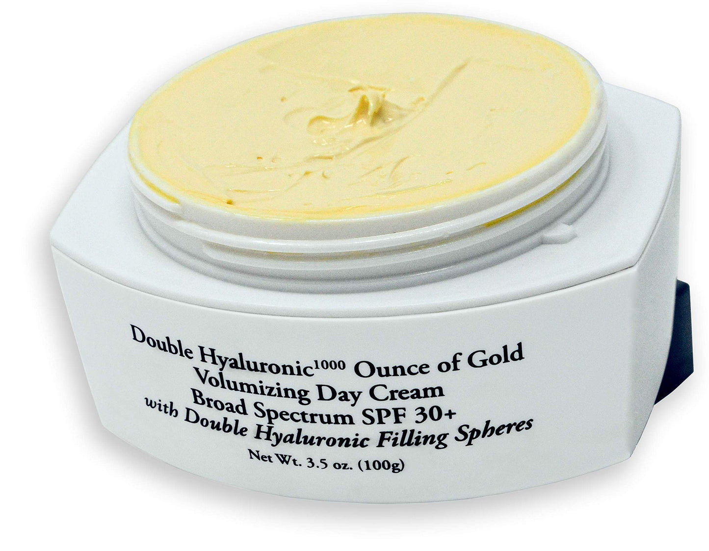 Signature Club A 3.5 oz. Double Hyaluronic 1000 'Ounce of Gold' Volumizing Day Cream Broad Spectrum SPF 30+ with Double Hyaluron