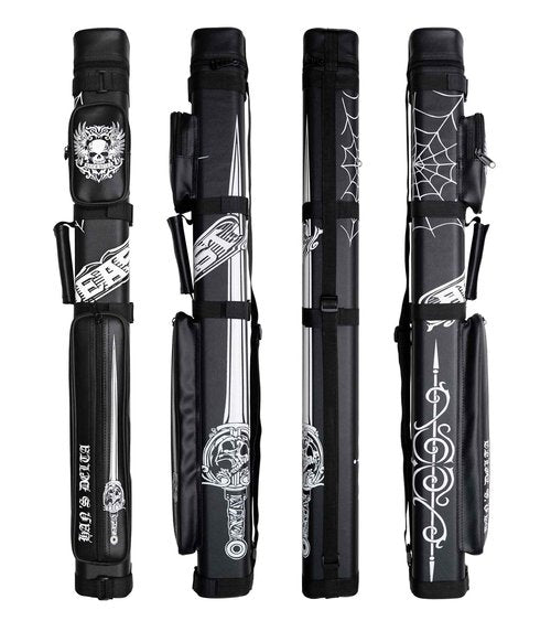 HAN'S DELTA 2x2 Hard Pool Cue Billiard Stick Carrying Case, (Several Colors Available) (Beast Square)