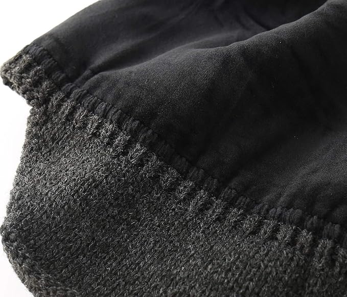 Home Prefer Mens Winter Hat Knit Earflap Hat Stocking Caps with Ears Beanie Hat