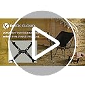ROCK CLOUD Portable Camping Chair Lightweight Folding Chairs Outdoor for Camp Hiking Backpacking Lawn Beach Sports