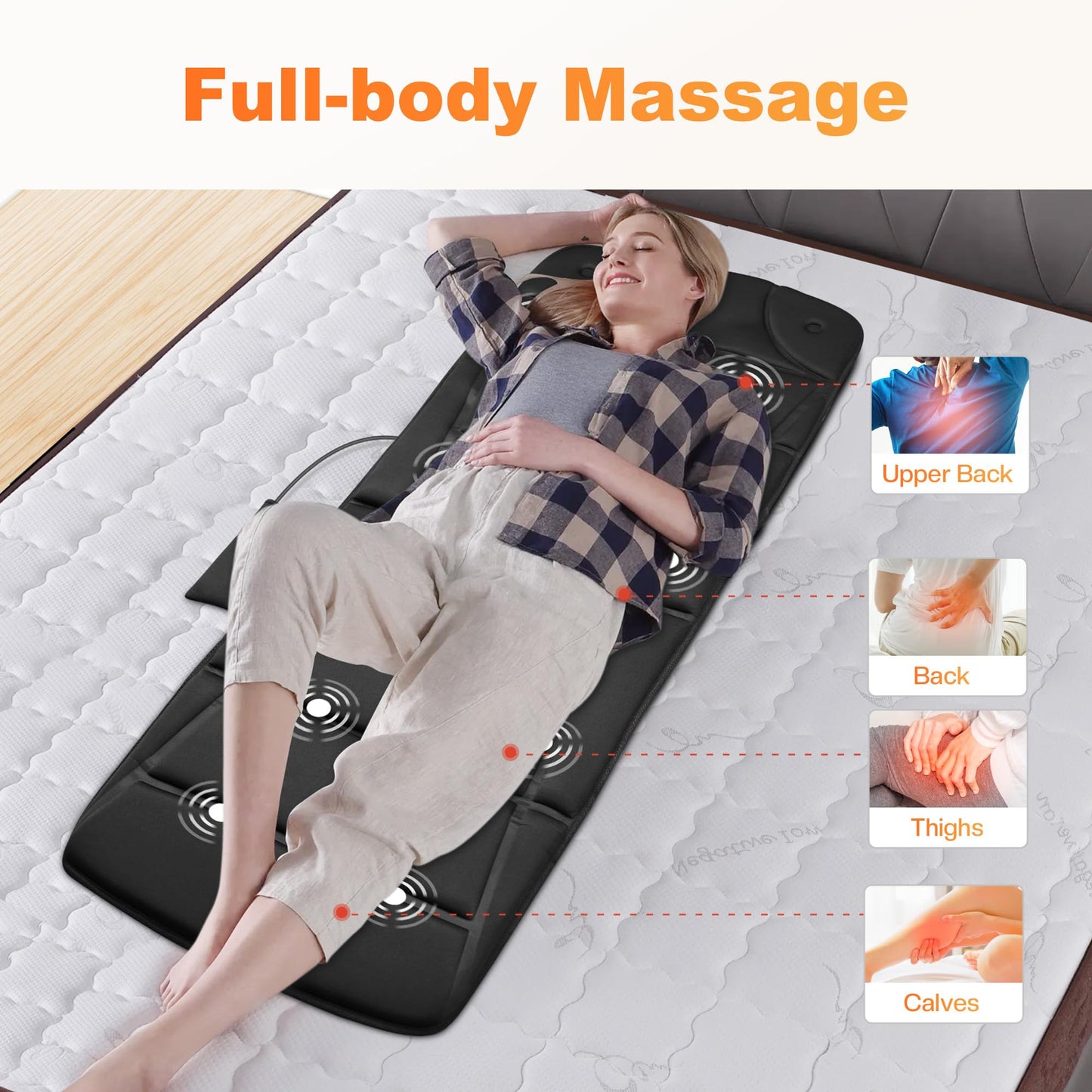 CILI Massage Mat & Chair Massager Pad