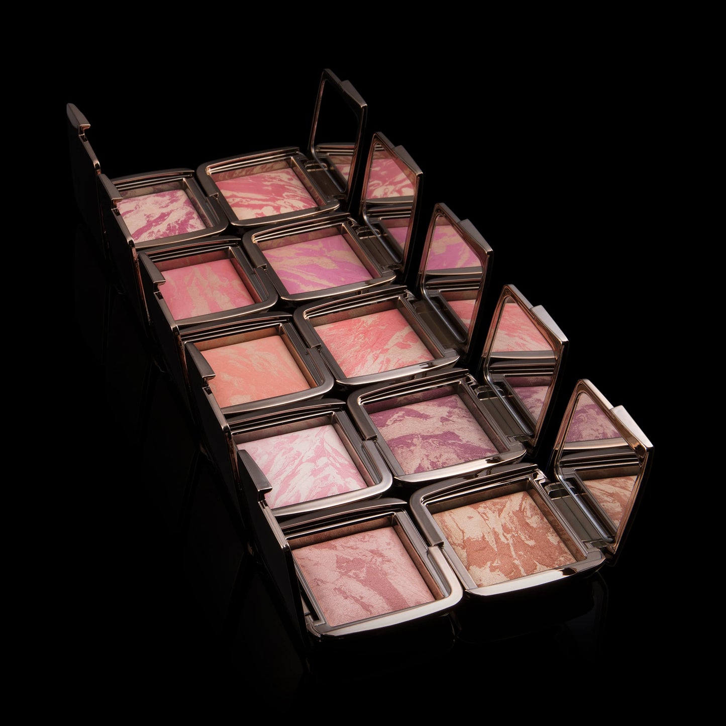 Hourglass Ambient Lighting Blush in Dim Infusion. Vibrant Powder Highlighting Blush. Vegan and Cruelty-Free.