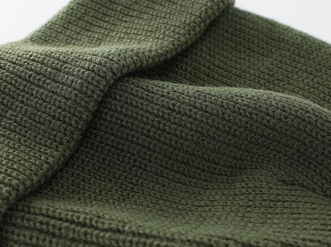 Connectyle Classic Double Layer Knit Beanie Hat Warm Thick Acrylic Winter Hats Daily Cuffed Beanies Watch Hat for Men Women