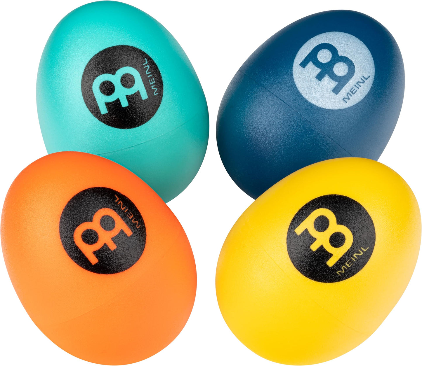 Egg Shakers 4-Piece Pack for All Music with Different Volume Levels - NOT MADE IN CHINA - Durable All-weather, 2-YEAR WARRANTY