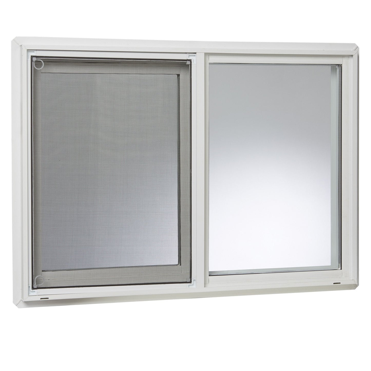 Park Ridge Products VBSI3222PR Vinyl Basement Slider Window, 32" x 22", White
