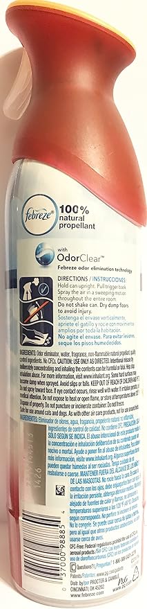 Febreze Air - Air Freshener Spray - Limited Edition - Winter Collection 2017 - Fresh-Twist Cranberry - Net Wt. 8.8 OZ (250 g) Per Bottle - One (1) Bottle