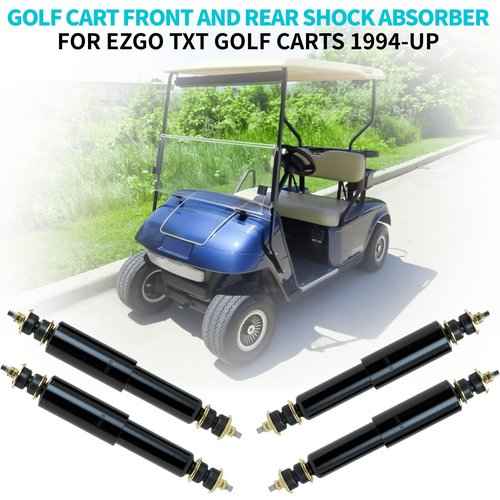 10L0L Upgraded Golf Cart Front Rear Shock Absorber for EZGO TXT 1994-up, EZGO Medalist & Marathon 1970-1994 RXV 2014-up(Rear), OEM# 70928-G01 76419G01, 4 PCS