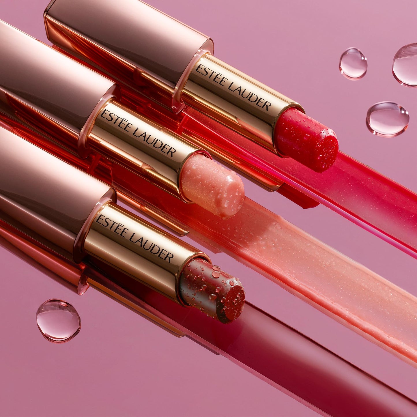 Est e Lauder Pure Color Revitalizing Crystal Lip Balm | Plumping & Hydrating | Sheer Tint, 002 Cosmic Crystal