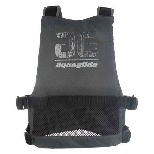 AQUAGLIDE Universal PFD Fishing Life Vest Kayak Personal Floatation Device Zipper SUP Jacket Adjustable Oversize Adult US Coast Guard Transport Canada Approved