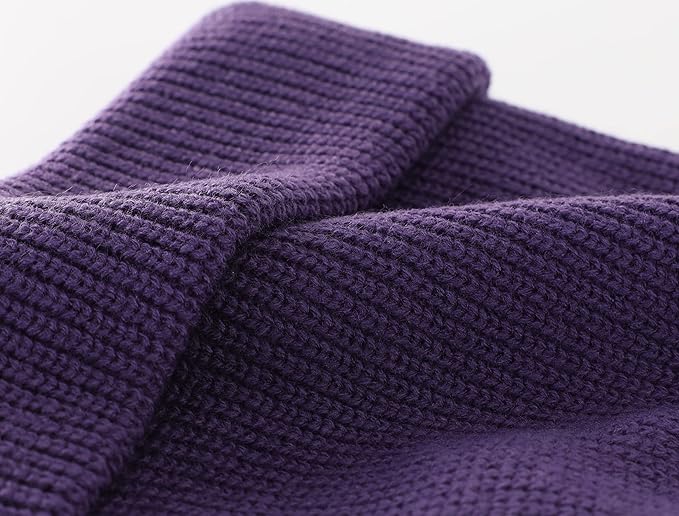 Connectyle Classic Double Layer Knit Beanie Hat Warm Thick Acrylic Winter Hats Daily Cuffed Beanies Watch Hat for Men Women