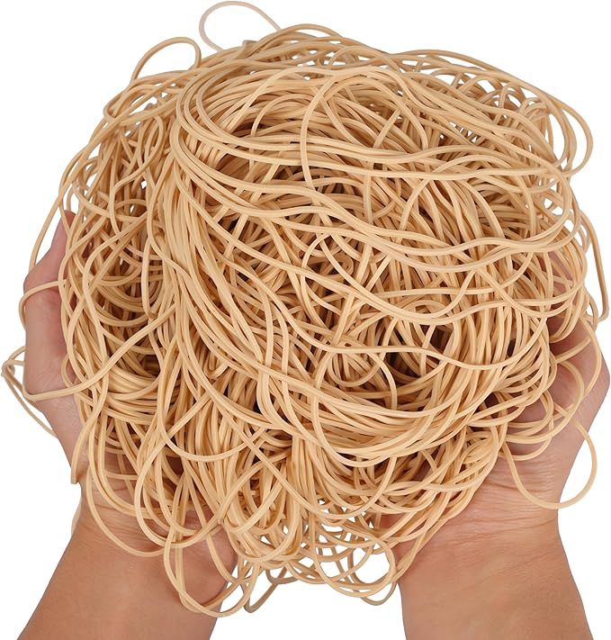 Rubber Bands Garbage Can Bands Elastic Large Size #117A about 200pcs 0.5bl Trash Can Rubber Bands Elastics Bands 7 inch Assorted Color For Office Supplies Home