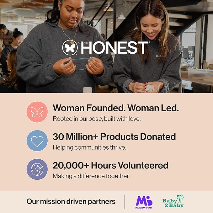 The Honest Company Flushable Wipes for Sensitive Skin | Fragrance Free, Hypoallergenic, 99% Water, Safe to Flush | pH Balanced Feminine Wipes | Tropical Leaves, 336 Count