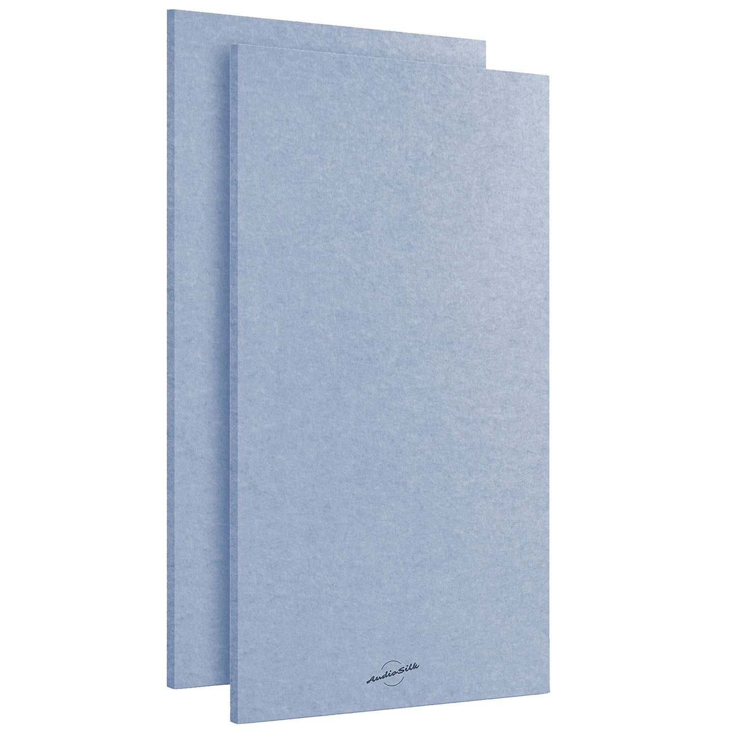 AudioSilk Acoustic Panels, 2 Pack, Large, 46 x 23, Pale Blue