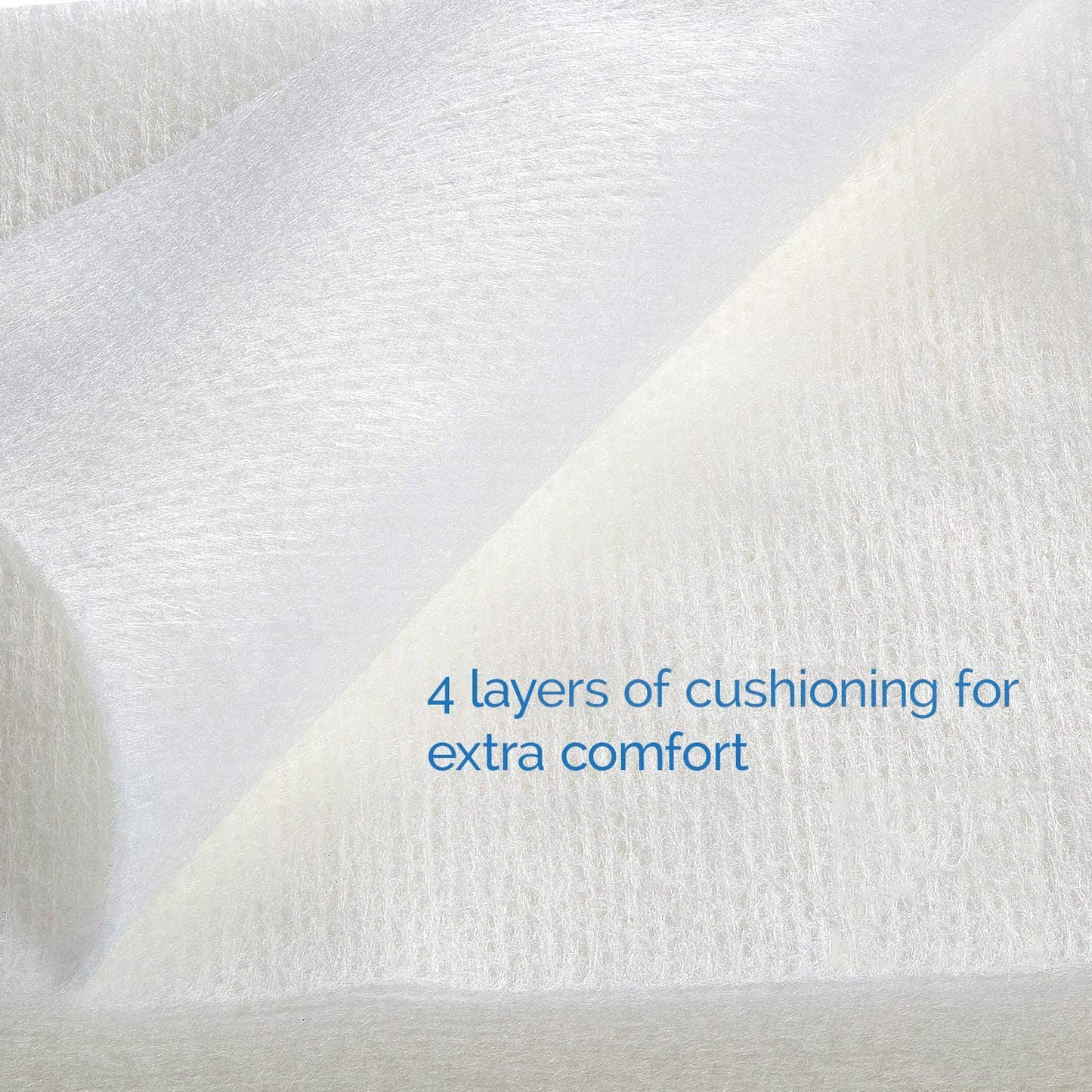 JMU 1000 Gauze Pads 2x2, Sponge Non-Woven 4-Ply Non-Sterile Dental Pads All Purpose Gauze