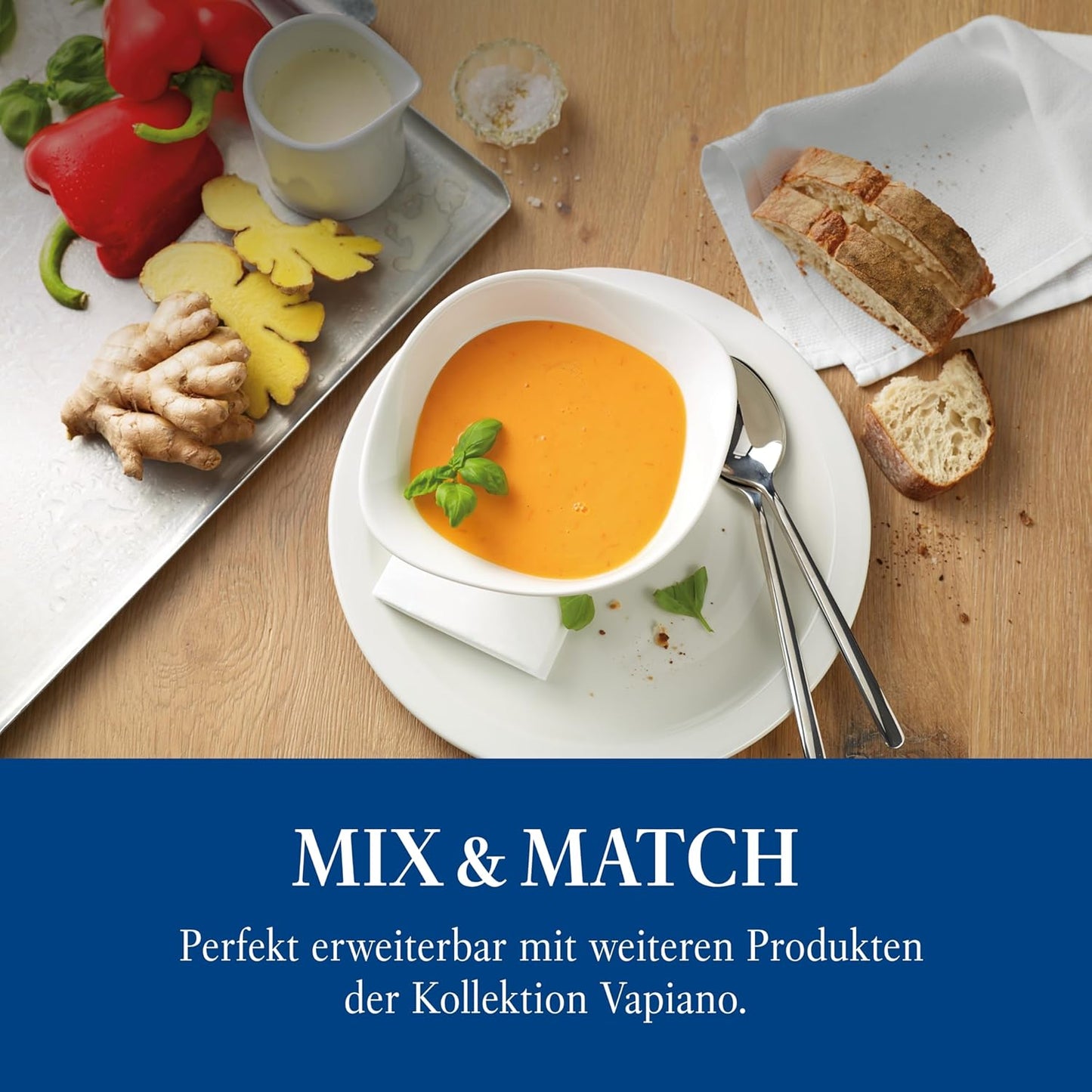Villeroy & Boch Vapiano Pasta, Salad & Soup Bowls