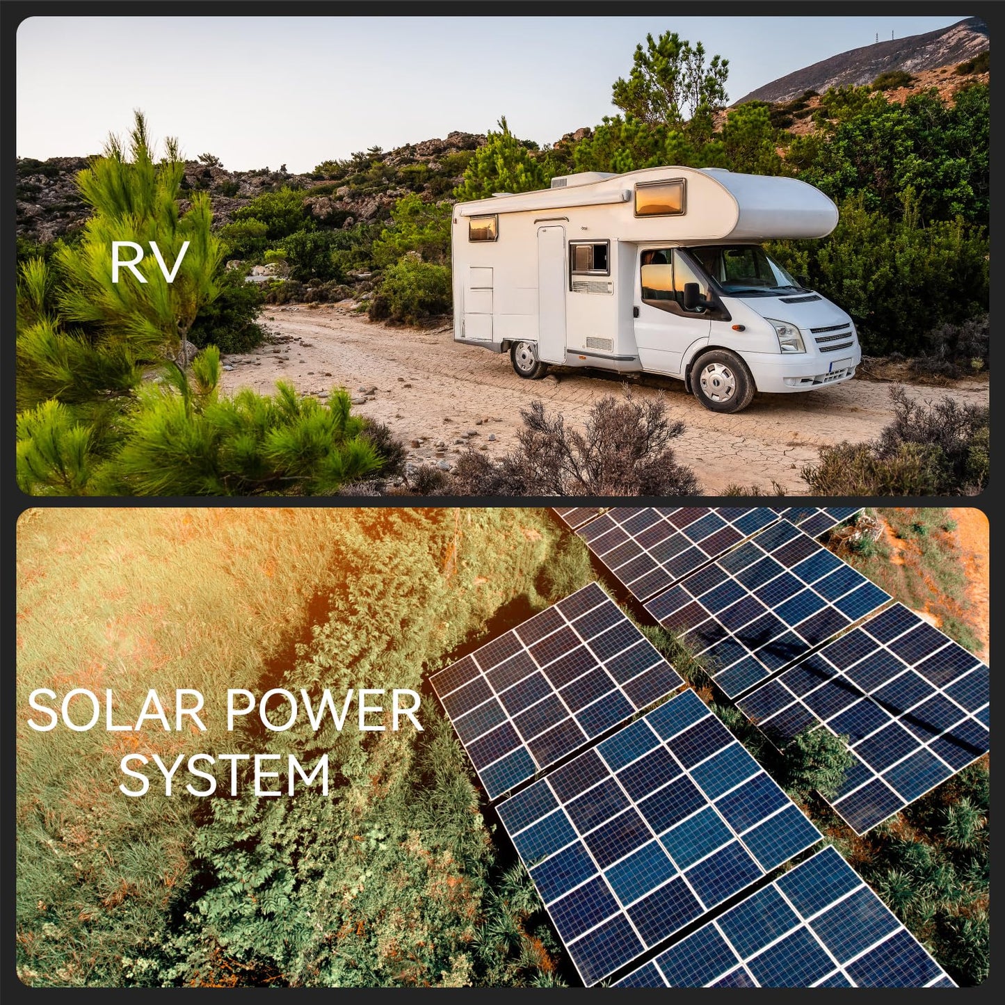 PowMr 6500W Hybrid Solar Inverter, 48V DC to 110V/220V AC, Split Phase Inverter with 140A MPPT Controller, Max PV Input 10KW, 500VDC, Supports Up to 6 in Parallel, for Lead Acid Lithium Battery