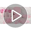 Xiangqu 175 Pcs Party Plates and Cups and Napkins Sets, 9" Pink Valentines Paper Plates, 7" Dessert Plate, 9oz Cups & Cutl...