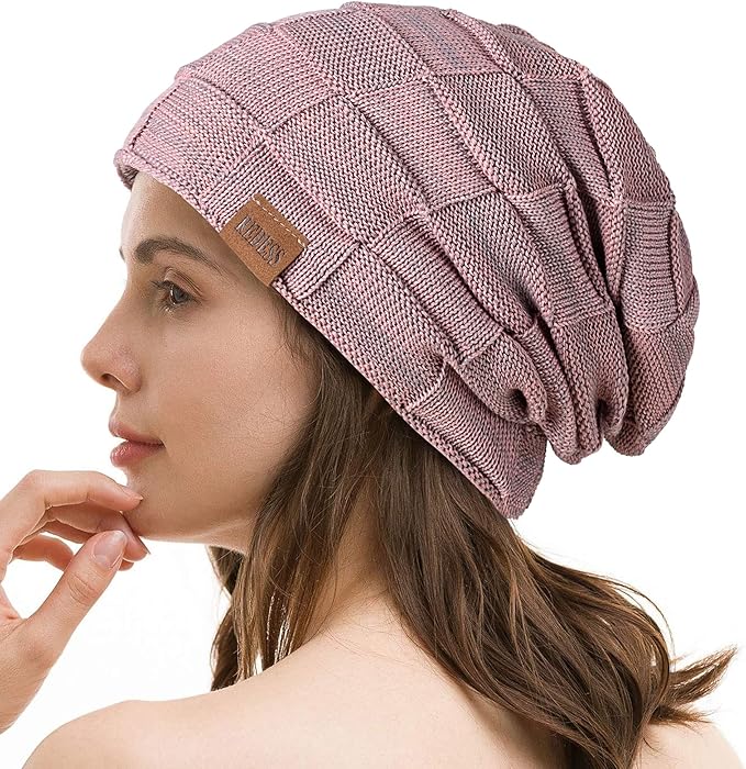 REDESS Beanie Hat for Men and Women Winter Warm Hats Knit Slouchy Thick Skull Cap