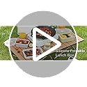 CUISITOOL Large Collapsible Food Containers with Lids, Collapsible Bowls For Camping, Save Space, Leak-Proof Silicone Stor...