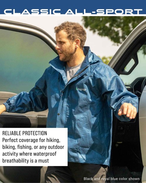 FROGG TOGGS Men's Standard Classic All-Sport 3-Layer Waterproof Breathable Rain Suit, Realtree APX, X-Large
