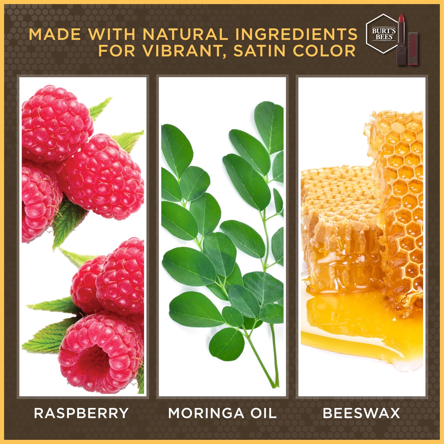 Burts Bees 100% Natural Moisturizing Lipstick, Blush Basin, 1 Tube