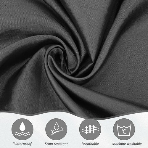 Leumoi 8 Pcs Salon Robes Hair Cape Salon Client Gown Robes Cape with Pockets for Clients Women (Gray)