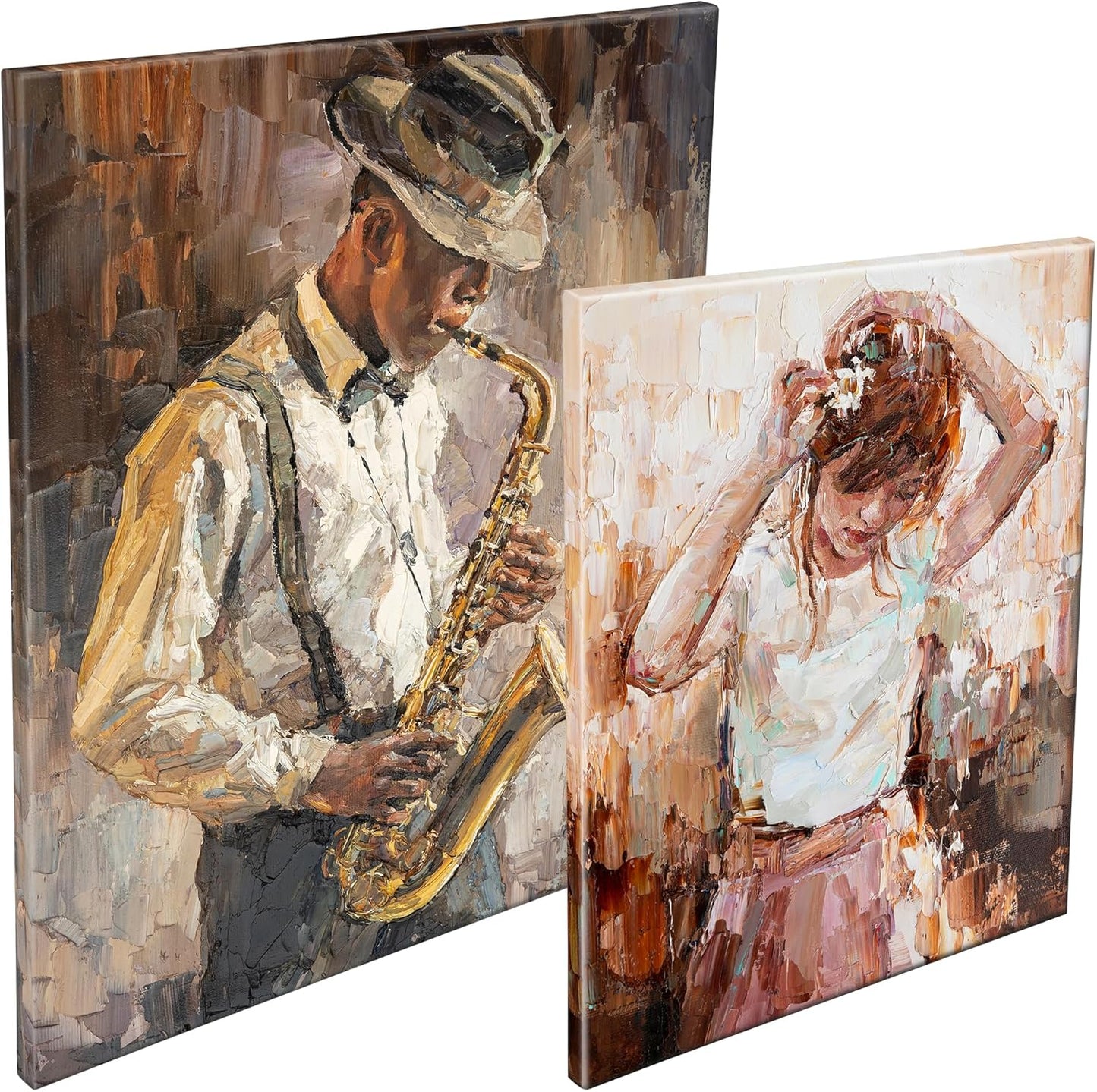 Centurion Deluxe Professional Oil Primed Linen Stretched Canvas, 11oz Linen, 10x10 - Box of 6, 0.67" Deep Canvases, Kiln-Dried Stretchers, Back Stapled, Premium Medium Weight Canvas for Oil Paintings