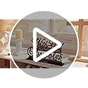 Jetec Inspirational Table Art with God All Things Are Possible Positive Sign Home Table Decoration, Motivational Centerpie...