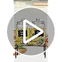 1.5 Gallon Drink Dispenser with Stand, Drink Dispensers for Parties, Beverage Dispenser with 100% Leakproof Spigot, Ideal ...