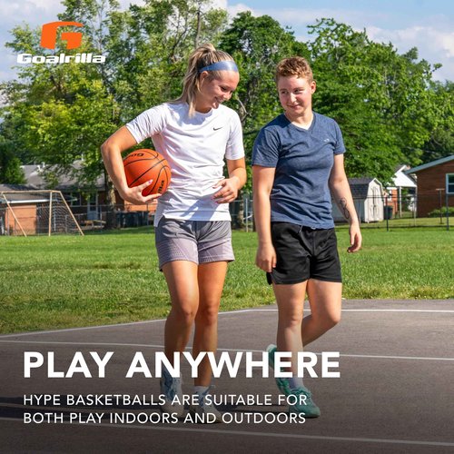 Goalrilla Women's Size Hype Basketball Suitable for Indoor and Outdoor Play Built Tough to Last
