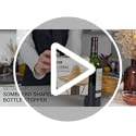 Silicone Wine Stopper/Fun Sombrero shaped cap seals bottle and keeps wine fresh/Cute Wine Accessories/ Kitchen Gadgets/el ...