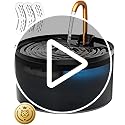 Misfans S003,S005 Exclusive 24 set Cat Fountain Filter Replacement, 24 Pack Filters and 24 Pack Sponges, Only for Item Mod...