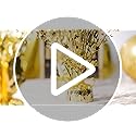 Crowye 3 Pieces Metallic Foil Spray Centerpiece Halloween Party Star Table Decoration Burst Centerpieces Fall Table Decor ...