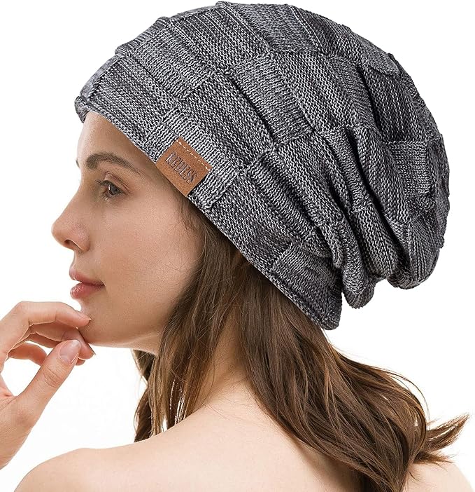 REDESS Beanie Hat for Men and Women Winter Warm Hats Knit Slouchy Thick Skull Cap