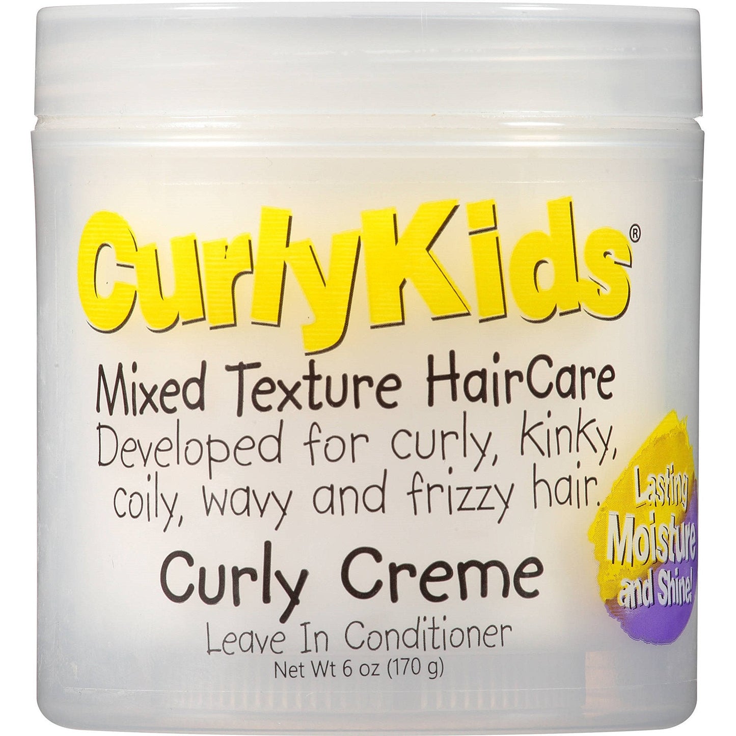 Curly Kids Curly Creme Conditioner, 6 oz (Pack of 2)