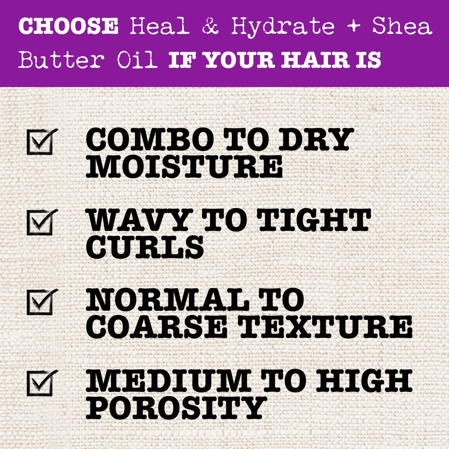 Maui Moisture Heal & Hydrate + Shea Butter Conditioner to Repair & Deeply Moisturize Tight Curly Hair with Coconut & Macademia O