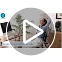Niceeday Lumbar Support Pillow for Office Chair Car Back Support Pillow, Memory Foam Gaming Chair Desk Chair Back Cushion ...