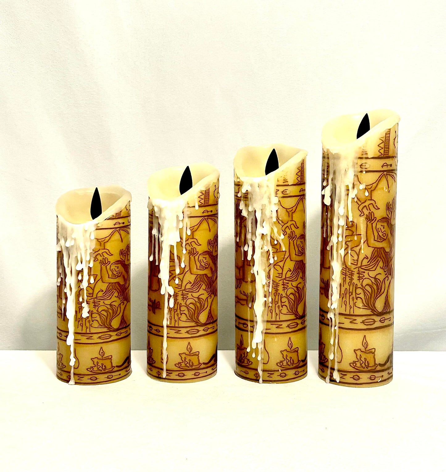 Hocus Pocus Black Flame Replica LED Wax Candle (Normal 5 inch)