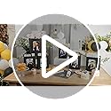 Spiareal 6 Pcs Graduation Box Centerpieces for Table 6/7 Inch Photo Frame Display Congrats Grad Party Favor Gift Picture T...