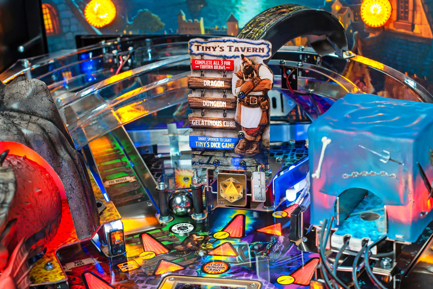 Stern Pinball Dungeons & Dragons with Insider Connected, Premium Edition Arcade Pinball Machine