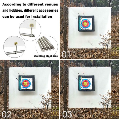 Diolili 2mm Slingshot Archery Target Backstop Netting