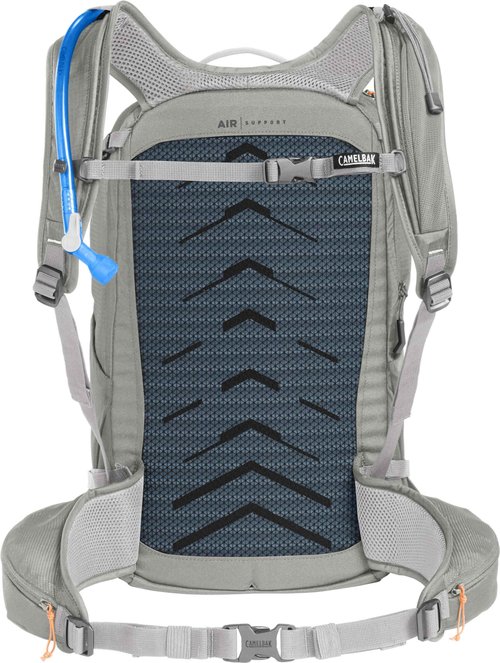 CamelBak Women's Rim Runner X28 Hiking Hydration Backpack with 2L Reservoir Bladder, Misty Grey