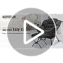 Congermom Lazy Chair with Folding Ottoman Modern Large Accent Chair,Contemporary Lounge Leisure Sofa Chair with Armrests U...