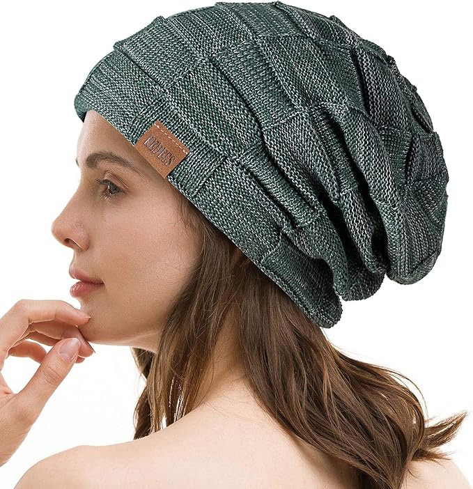 REDESS Beanie Hat for Men and Women Winter Warm Hats Knit Slouchy Thick Skull Cap