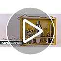 Mixology & Craft 11-Piece Cocktail Shaker Set with Wood Stand | Complete Cocktail Kit Gift Set | Top Bartender Gifts for M...