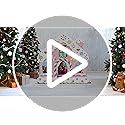 Large Christmas Gingerbread House Photo Booth Props Pink Gingerbread House Birthday Party Supplies Fabric Backdrop Door Ba...