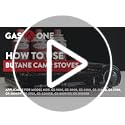 Gas One Portable Butane Camping Stove with Case: Automatic Ignition, Precise Heat Control - Camping & Tailgating and Outdo...