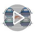 Happy Travel Beach Tent Sun Shelter for 3/4/5/6/7/8 Person, Portable UPF 50+ UV Protection Beach Shade Canopy for Family &...